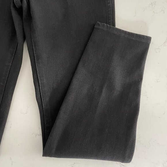 Madewell Road Tripper Jeggings 5 Pocket Jeans Black Sz 27 - no fabric tag - Picture 6 of 13